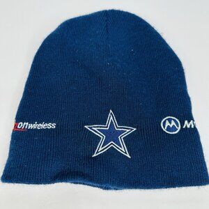NFL Dallas Cowboys Acrylic Knitted Hat Cap Motorola Verizon Wireless Embroidered